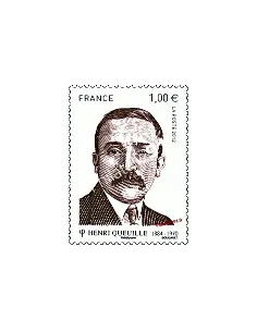 timbre de France n° 4635 - Henri Queuille, homme politique français