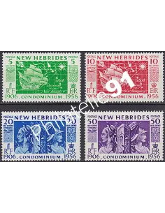 Nouvelles-Hébrides n° 171 à 174, Timbres colonies Francaises