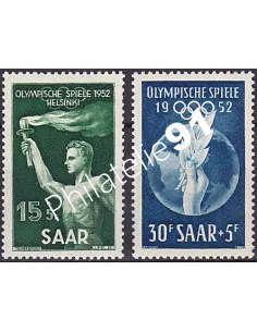 SARRE, n° 301 à 302, collection timbres colonies