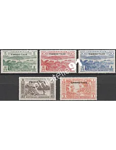 Nouvelles-Hébrides Taxe n° 36 à 40 - Timbres colonies Francaises