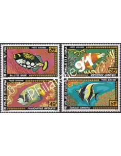 WALLIS ET FUTUNA PA n° 76 à 79, collection timbres Dom-Tom