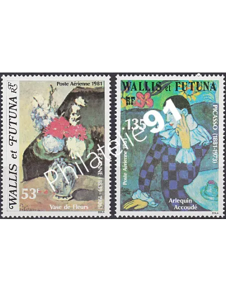 WALLIS ET FUTUNA PA n° 110 à 111, collection timbres Dom-Tom