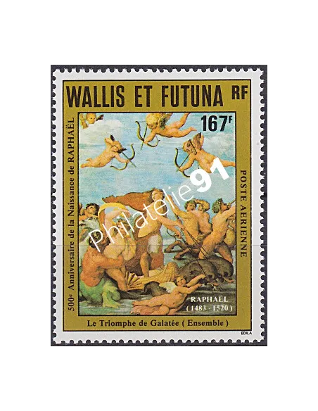 WALLIS ET FUTUNA PA n° 129, Raphaël, collection timbres Dom-Tom