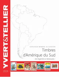 Catalogue des timbres des pays d´Amérique du Sud