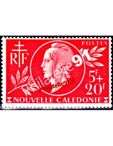 Timbre de Nouvelle-Calédonie n° 248, Entraide française, colonies