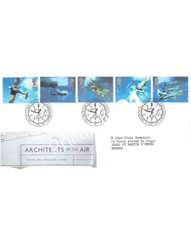 Grande-Bretagne, Enveloppe 1er Jour, collection lettre thématique