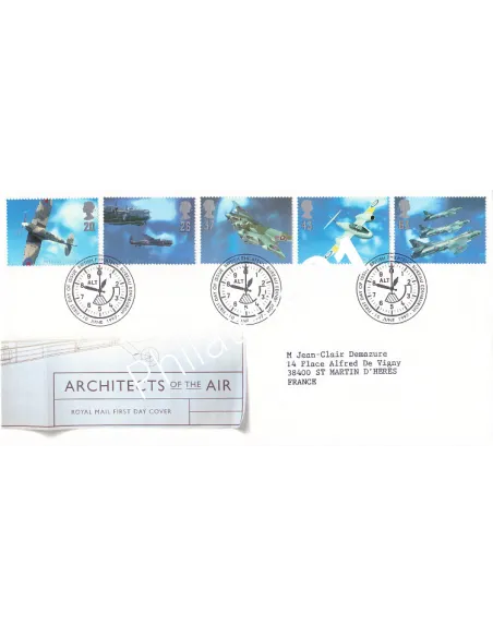 Grande-Bretagne, Enveloppe 1er Jour, collection lettre thématique