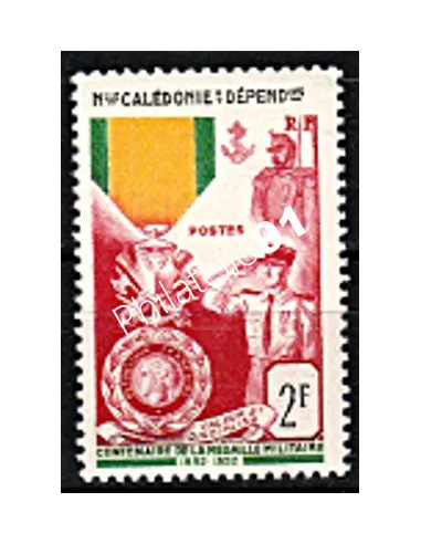 Nouvelle Calédonie n° 279, Médaille militaire, Timbres des colonies