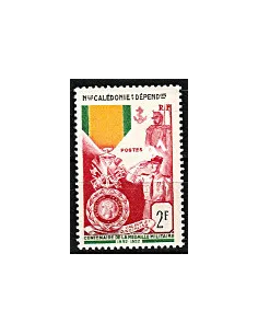 Nouvelle Calédonie n°279, Médaille militaire, Timbres des colonies