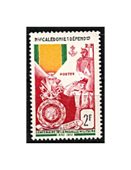 Nouvelle Calédonie n°279, Médaille militaire, Timbres des colonies
