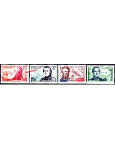 timbres de Nouvelle-Calédonie n° 280 à 283, timbre colonies Francaises