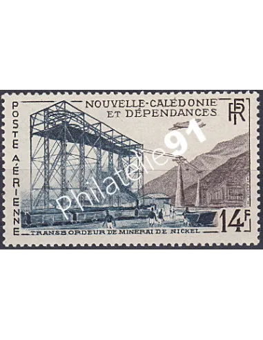 NOUVELLE CALEDONIE PA n°66, timbres des colonies francaise