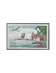 NOUVELLE CALEDONIE PA n° 72, La roche percée, timbre des colonies