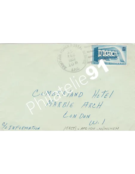 États-Unis, Lettre de l'OTAN, Collection lettre Monde