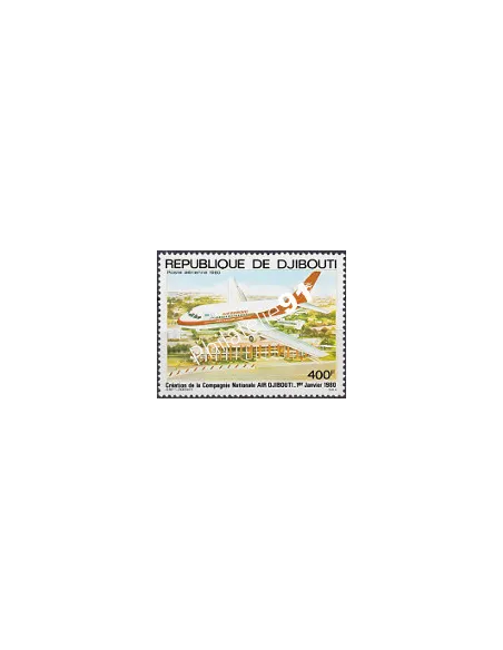 Djibouti, PA n° 140,Collection timbres des Colonies Française