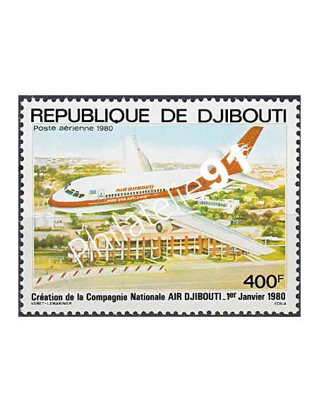 Djibouti, PA n° 140,Collection timbres des Colonies Française