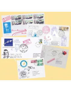Lot d'enveloppes, thématique Polaire, Collection lettre Tous Pays
