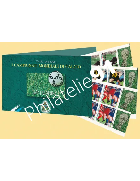 Saint-Marin, carnet n° 1571, thématique foot,collection timbres Europe