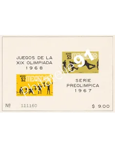 Mexique, Bloc-Feuillet n° 14, collection timbres Amériques