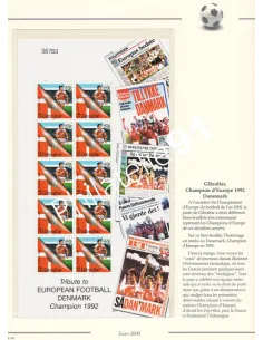 Gibraltar, Feuille n° 908, collection timbres Europe