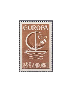 Timbre d'Andorre Français n° 178, Collection timbres Europe
