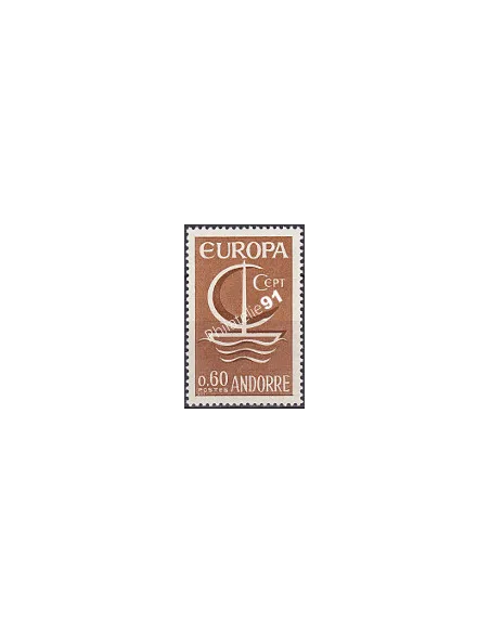 Timbre d'Andorre Français n° 178, Collection timbres Europe