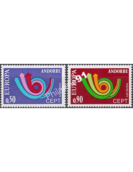 Andorre Français, n° 226 à 227, Collection timbres Europe