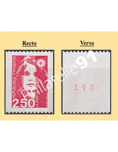 Timbre n° 2719a,Type Marianne, collection timbres France
