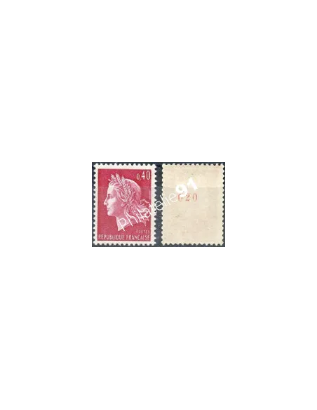 timbre n° 1536Bc, Type Marianne de Cheffer,  collection timbres France