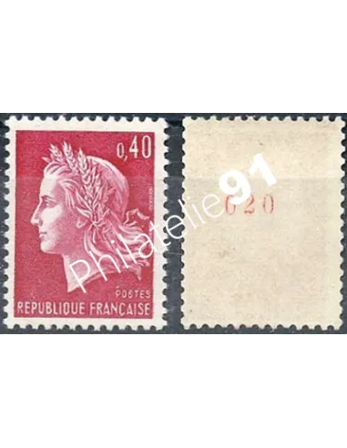 timbre n° 1536Bc, Type Marianne de Cheffer,  collection timbres France