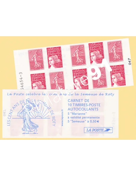 Carnet  n° 1511, Collection timbres France