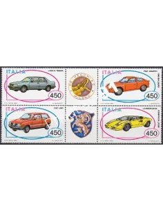 Italie, n° 1644 à 1647, Bloc de 4, collection Tiimbres Europe