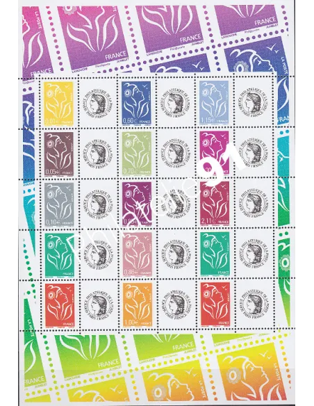 Feuille personnlisée n° 4048A,Vignette cérès,collection timbres France