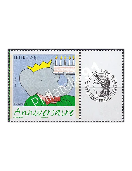 Timbres personnalisé n° 3927A, Vignettes Cérès,timbres France