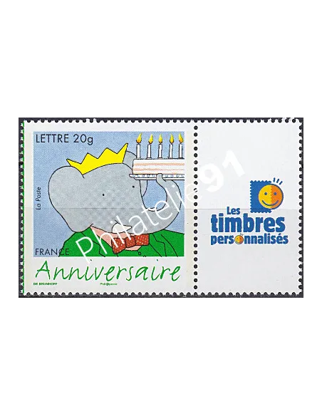Timbres personnalisé n° 3927A, Vignettes Perso,timbres France