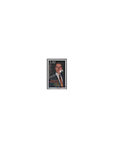 timbre d'ANDORRE FRANÇAIS n° 484 - François Mitterrand