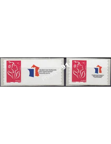 Timbres personnalisé n° 3802Ad et 3802Aae, timbres France