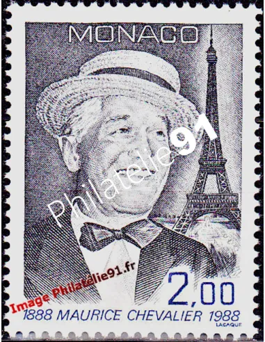 MONACO - n° 1639 - Maurice Chevalier