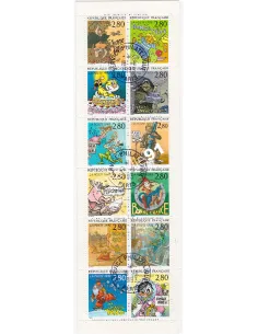 BC 2848, Carnet oblitéré, collection timbres France