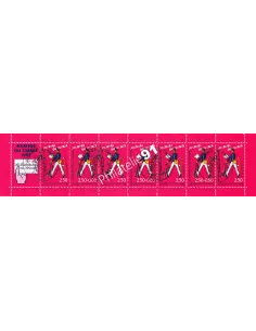 BC 2794, Carnet oblitéré, collection timbres France