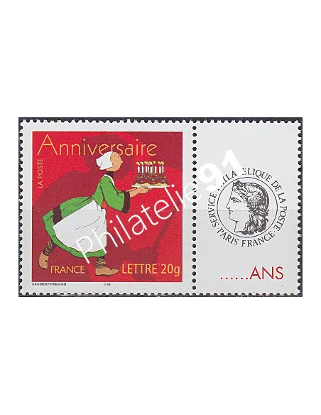 Timbres personnalisé n° 3778A, Vignettes Cérès,timbres France