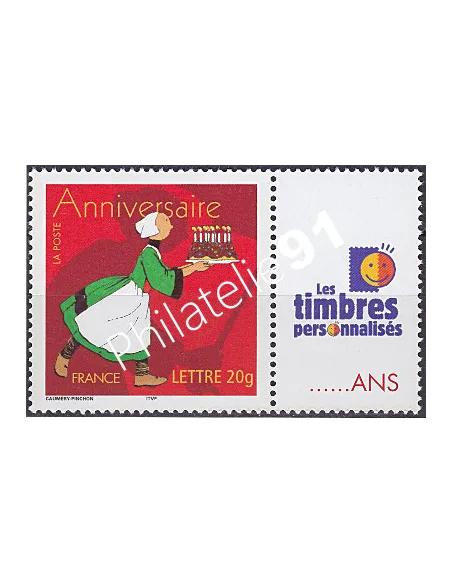 Timbres personnalisé n° 3778A, Vignettes Perso,timbres France
