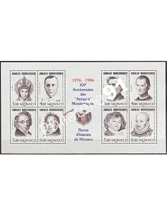 Timbres de MONACO - BF n° 72 - 20me anniversaire des "Annales Monégasques"