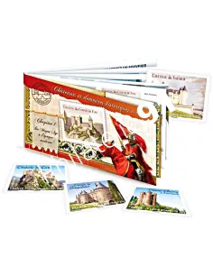 Carnet de timbres autoadhésifs n° 714 à 725, collection timbres France