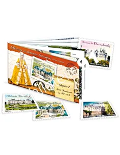 Carnet de timbres autoadhésifs n° 726 à 737, collection timbres France