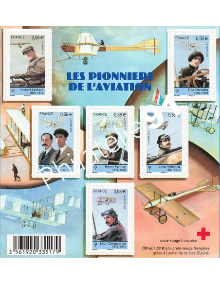 Feuille n° 4505, Collection timbres France