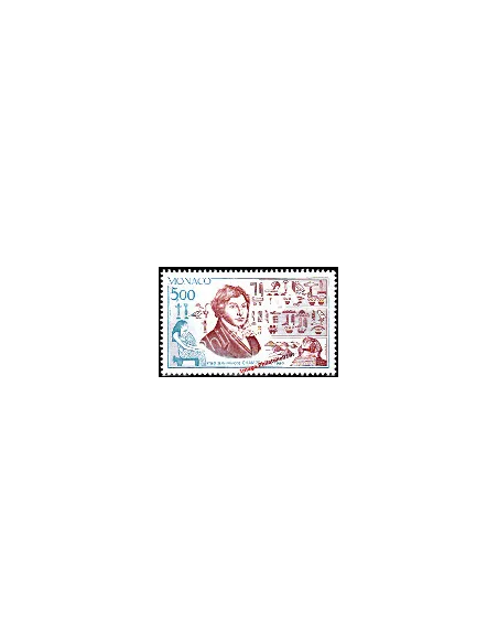 Timbre de MONACO n° 1740 - Jean-François Champollion