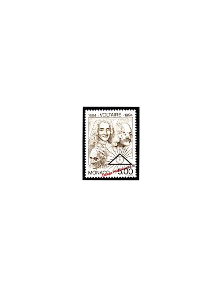 Timbre de MONACO n° 1962 - Voltaire
