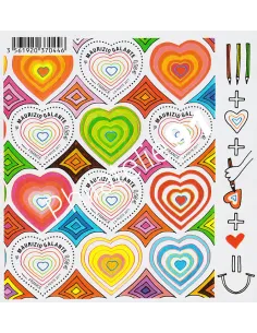 Bloc-Feuillet n° 131, coeur Galante, collection timbres  France