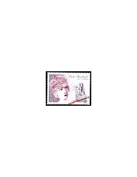 Timbre de MONACO n° 1963 - Sarah Bernhardt